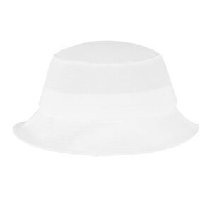 Flexfit Unisex Adult Cotton Twill Bucket Hat / White